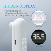 Thermomètre numérique rechargeable par USB, précision électronique sans contact, mesure de la température corporelle sans contact B990