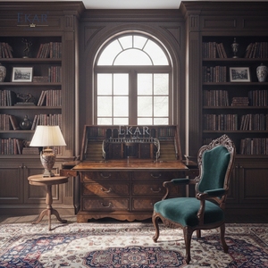 Escritorio de Lujo EKAR St. James |   Librería de Estilo Inglés Hecha a Mano |   Muebles Personalizados de Primera Calidad - Product Image 4
