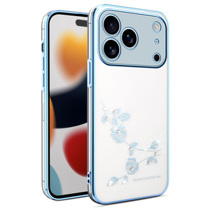 เคสโทรศัพท์แบบใส TPU นิ่มทนทานสวยงามสำหรับ iPhone 17/17 Pro/ 17 Air/17 Pro Max/ 16E/16/15 +/14 + ฝาครอบมือถือป้องกันการตกโครเมี่ยม - Product Image 5