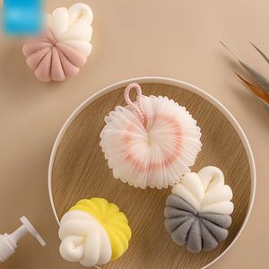 Bola de Baño de Estilo Moderno, Suave, en Forma de Bola, para Limpieza Facial, con Bolsa de Malla Redonda, Flor de Baño Exfoliante - Product Image 6