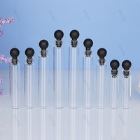 Flacon testeur de parfum en verre en bâton de 1ml 2ml Petit flacon testeur d'arôme en verre tubulaire avec bougie d'allumage en stock