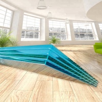 Verre feuilleté PVB 0.38, verre flotté trempé isolant pour usage décoratif hôtelier, fourni par le fabricant