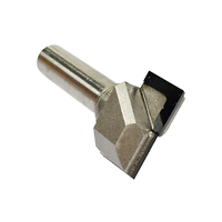 Outil de fraisage CNC PCD, routeur à profil de diamant polycristallin, bit 1/2x30 x H15 x 2T