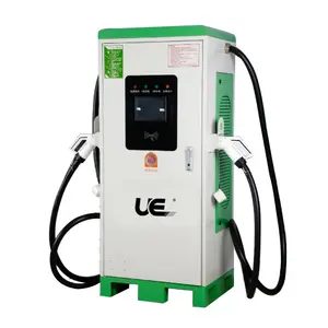 通用智能UE 60KW GB/T电动双2端口快速充电汽车充电器充电站