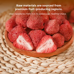 สตรอว์เบอร์รีอบแห้งแบบแช่แข็ง ผลไม้อบแห้งพรีเมียมสำหรับของว่างและสูตรอาหาร - Product Image 3