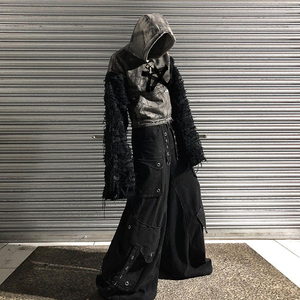 <span class=keywords><strong>Ensemble</strong></span> <span class=keywords><strong>jean</strong></span> et <span class=keywords><strong>veste</strong></span> DiZNEW Hip Hop Punk 2 brodé vintage, coupe ample et évasée, pour <span class=keywords><strong>homme</strong></span>, <span class=keywords><strong>ensemble</strong></span> en denim, <span class=keywords><strong>veste</strong></span> varsity grande taille, personnalisable - Product Image 3