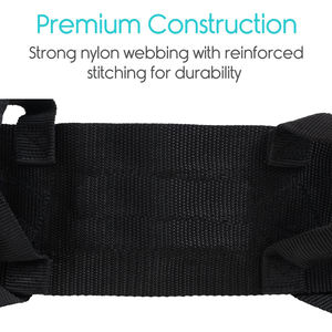 Gewatteerde Loopgordel Voor Oudere Senioren Veiligheid Overdracht Taillesteun Met Handgrepen Comfortabele Oudere Patiëntengordel - Product Image 6