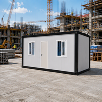 Maison conteneur préfabriquée modulaire portable respirante en kit, usine chinoise, pour appartement, atelier, logement