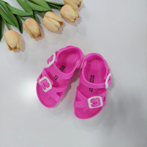 BG2566 Sandalias tobilleras para niñas Premium EVA Upper Flat Arch Support Ligero Verano Tailandia - Product Image 3