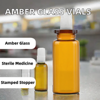 Flacon compte-gouttes vide en verre ambré de 3 ml, 5 ml, 7 ml, 10 ml avec bouchon en caoutchouc pour le stockage d'huiles essentielles et de sérums – Vente en gros