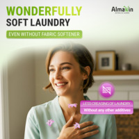 Detergente Líquido Orgánico para Ropa AlmaWin Custom 1 Cleanut 750ml - 25 Lavados con Fragancia a Verbena