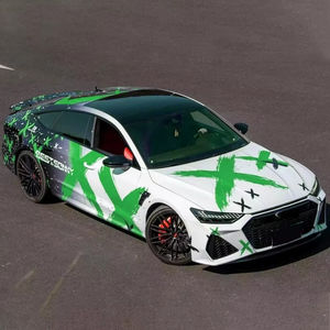 Vinilo Autoadhesivo Mate para Rotulación de Vehículos NIKO Custom Racing Design, Rollo Completo de 1.52*18M 7.5mil con Canales de Aire Impresos - Product Image 2