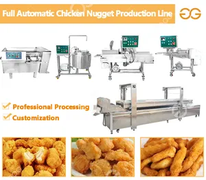 Commercial Continuous Chicken Leg Feet Claw Fry Patties Frying Machine For Chicken Nugget