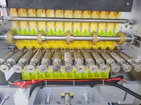 Máquina Automática de Envasado de Helados de Fábrica, Sellado de 4 Lados, Llenado y Envoltura, para Bolsas de Plástico y Papel para Alimentos