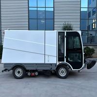 Balayeuse routière professionnelle avec large champ de vision, mini balayeuse de voirie pour camion de voirie