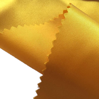 Vente en gros de tissu en satin 100% polyester 75D * 150D brillant pour doublure et robes