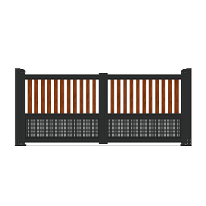 Valla DE SEGURIDAD frontal de metal para jardín automática ACE, diseño de puerta, entrada de patio de lujo deslizante - Product Image 5