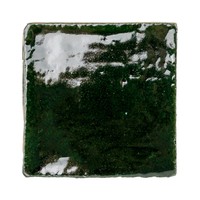Mosaico de Azulejos de Cerámica Verde Brillante Moderno Antideslizante de 10x10cm para Paredes y Pisos Interiores de Baños