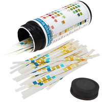 Tiras de prueba de urinálisis veterinario para mascotas, Dipstick de orina para prueba de diagnóstico de microalbúmina, proteína de ketona, 14 Uds.