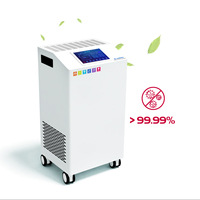 Purificateur d'air commercial EVIPO pour hôpitaux, UV, IFD, HEPA, économie d'énergie, filtre lavable, OEM, ODM, installation sur pied