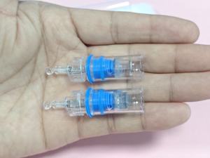 Cartouche anti-reflux pour <span class=keywords><strong>Dermapen</strong></span> <span class=keywords><strong>4</strong></span>, 16 aiguilles, cartouches de remplacement en silicone nano, embouts de microneedling de conception améliorée - Product Image 1