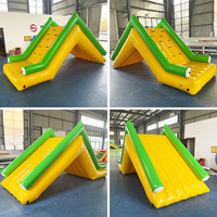 Glissière d'eau gonflable de toboggan de cascade de ponton extérieur pour des adultes