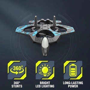 <span class=keywords><strong>Avion</strong></span> de chasse RC 2,4 GHz EPT, jouet volant télécommandé en mousse EPP avec lumières LED, modèle d'<span class=keywords><strong>avion</strong></span> RC d'extérieur, cadeau pour enfants - Product Image 3