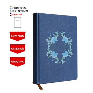 Bibles à couverture <span class=keywords><strong>en</strong></span> lin avec impression numérique, versets bibliques encourageants, décorées, avec bordure dorée, La Sainte Bible Thomson - Product Image 1