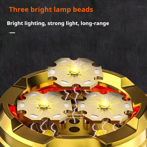 Bán Buôn Tùy Chỉnh 450 Lumens Loại C Có Thể Sạc Lại Nhựa Đèn Pin Thuận Tiện Loại C Có Thể Sạc Lại Đèn Pin - Product Image 3