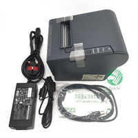 Impresora Térmica Original Nueva con Puerto USB TM-T88V para Epson TM T88V TMT88V M244A, Impresora de Etiquetas de Códigos de Barras de 80 mm y 180 dpi