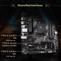 Motherboard B550M DS3H R2 Mendukung CPU AMD 9600X/9700X/7500 Untuk Penggunaan Desktop Baru