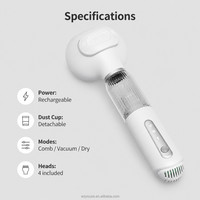 Aspirateur professionnel pour toilettage de chiens et chats, moteur silencieux, garde les animaux calmes, pour chats, chiens et lapins, OEM, étiquette privée