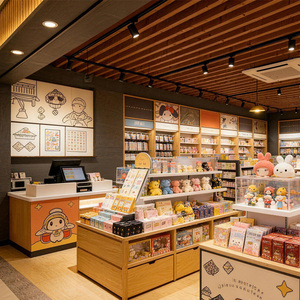 Diseño de Interiores Personalizado para <span class=keywords><strong>Tienda</strong></span> de Juguetes Infantiles Funroad, Muebles para <span class=keywords><strong>Tienda</strong></span> de Regalos con Globos, Diseño de Exhibición para <span class=keywords><strong>Tienda</strong></span> de Disfraces de Carnaval - Product Image 1