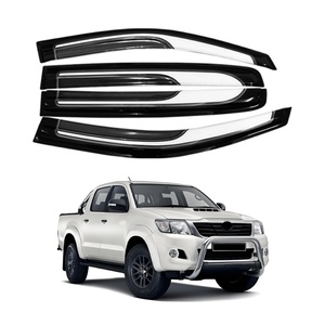 Deflectores de Viento para Autos, Visera Solar para Ventana de Auto, Protector de Lluvia, Personalizados, Venta al Por Mayor de Fábrica KQD, para Toyota Hilux Vigo - Product Image 1