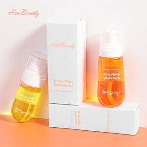Shampoo concentré végétalien pour cils à formule douce, nettoyant bio pour extensions de cils, sans larmes pour le confort des yeux - Product Image 5