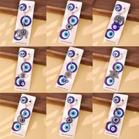 Bleu mauvais yeux porte-clés fête d'anniversaire faveurs turc bonne chance breloques cadeaux en vrac marine sorcière cadeaux pour les femmes bienvenue