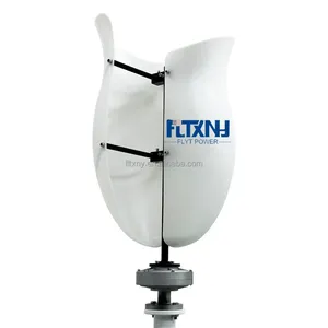 Aerogenerador de Eje Vertical Rose de 1kw, 5kw, 10kw, 20kw para Uso Doméstico - Product Image 1