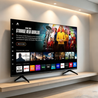 43 Zoll Smart TV Smart LED Fernseher Full HD 60Hz Scan Android-System Blaulichtreduzierter Bildschirm Eingebautes WLAN Geeignet für Hohe Qualität
