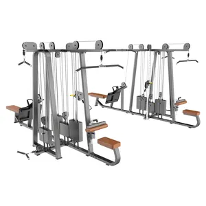 Save 20% Workout Multifunction Multi Gym Machine Multi Stations MND Fitness Gym Equipment 8 Stations For Gym