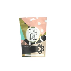 Sac refermable écologique personnalisé pour aliments pour animaux, avec soufflet latéral, résistant à l'humidité, intérieur en aluminium avec fenêtre pour animaux de compagnie - Product Image 2