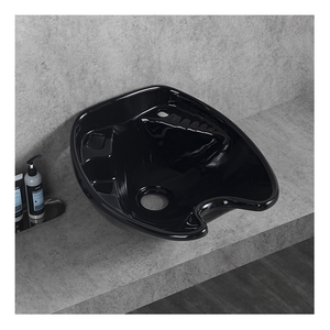 Novo Design Cadeira de Lavatório Contemporânea de Cerâmica para Salão de Cabeleireiro, Hotel e Banheiro – Mobiliário Comercial para Salão - Product Image 1