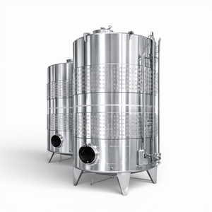 Tanque de Fermentación de Vino y Cerveza de Acero Inoxidable con Aislamiento de Burbujas, 2000L-20000L, Bomba con Motor PLC, Alta Productividad - Product Image 2