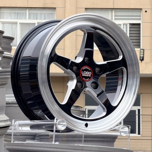 Jantes en alliage forgées à 5 branches style RT-S S71 5x114.3 pour Mustang, <span class=keywords><strong>Camaro</strong></span>, Corvette C5, C6, et voitures de course de dragster - Product Image 2