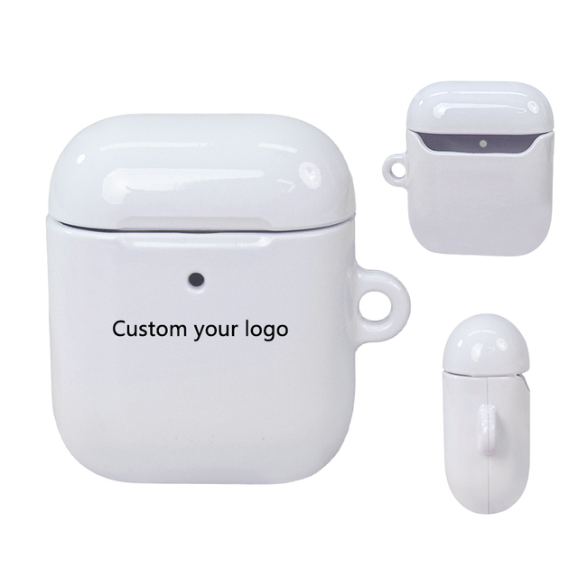 DIY Logo Custom 3D Sublimation Blanks Earbuds Earphone Case Cover for Airpods Pro 2/3/4