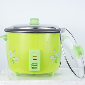 Mini-cuiseur à riz électrique portable 2L en acier inoxydable, vente en gros d'usine, OEM avec tasse doseuse et spatule, pour hôtels et usage domestique KC02005 - Product Image 2