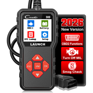 Outil de diagnostic OBD2 universel LAUNCH CR300, lecteur de codes d'erreur de moteur automobile multi-marques, scanner, étui - Product Image 1