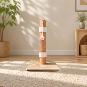 FEDERAL Modern Indoor <b>Cat</b> <b>Tree</b> Natural Sisal Rope <b>Scratching</b> <b>Post</b> Wooden Base Pet Furniture OEM ODM Custom Bulk Wholesale - Product Image 4