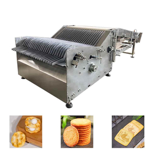 Línea de producción de galletas duras completamente automática de alta eficiencia Máquina formadora de galletas crujientes finas y horno de gas natural - Product Image 4