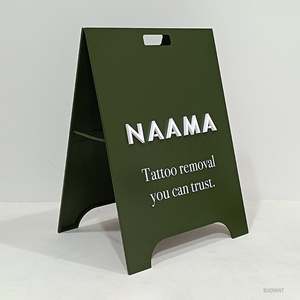 Cửa Hàng quảng cáo bảng bánh sandwich vỉa hè dấu hiệu có thể gập lại đường phố vỉa hè triển lãm một dấu hiệu khung cho kinh doanh ngoài trời - Product Image 4