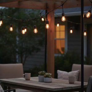 IP65 Flexible Warm White LED <b>String</b> Light Plastic Mini Bulbs Indoor Outdoor Home Party Decoration - Product Image 4